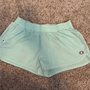 Champion Women's Aqua Athletic Shorts